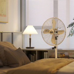 Výškově nastavitelný ventilátor 120 cm | stříbrný č.2