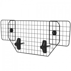 Bezpečnostní přepážka do kufru auta 90-120x40,5 cm | černá č.2