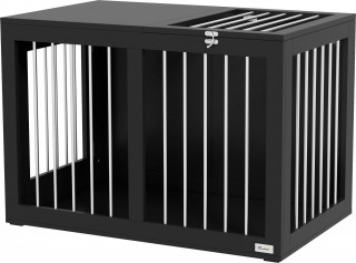 Klec pro psy 80x50x56,5 cm | černá č.1