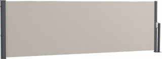 Výsuvná boční markýza 300 x 100 cm | světle šedá č.1