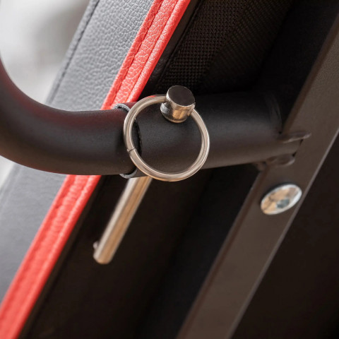 Nastavitelná posilovací lavice 145 x 49 x 57-127 cm | černá č.3