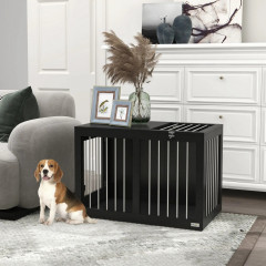 Klec pro psy 80x50x56,5 cm | černá č.1