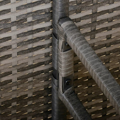 Luxusní zahradní polyratanová sestava Chantelle | šedá č.2