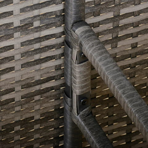 Luxusní zahradní polyratanová sestava Chantelle | šedá č.2