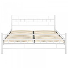 Kovová posteľ Malta 140 x 200 cm | biela č.3