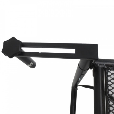 Balkonový závěsný stolek 60x56,5x45 cm | černý č.8