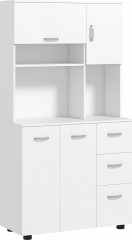 Kuchyňská skříňka, 89 x 39,5 x 168 cm | bílá č.1