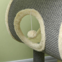 Škrabadlo pro kočky, 104 cm | šedé č.2