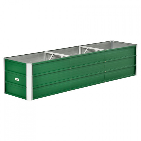 Zahradní truhlík 183x47x40cm | zelený č.6