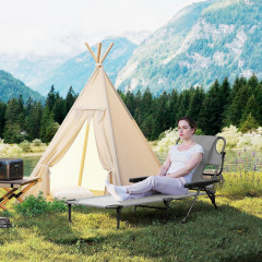 Zahradní lehátko s nastavitelným opěradlem, 72x194x31 cm | tmavě šedé č.2