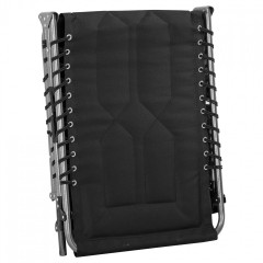 Skládací zahradní lehátko, 188 x 57 x 30 cm | černé č.3