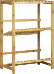 Stojan na víno, 74x45x111 cm | přírodní č.1