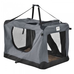 Prepravný box pre psov Lassie 60 x 42 x 44 cm | šedý č.1