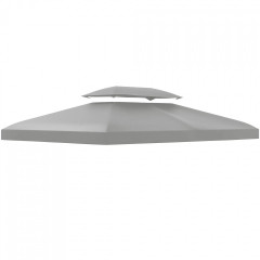 Náhradní střecha na altán 3x4 m | světle šedá č.2