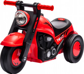 Dětská motorka, 80 x 35,5 x 42 cm | červená + černá