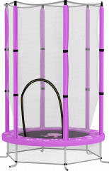 Dětská trampolína, průměr 140 cm | fialová