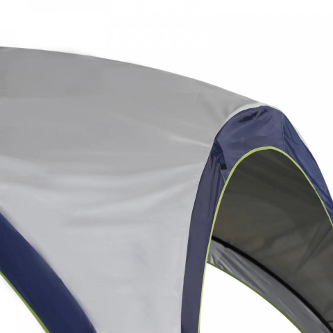 Zahradní párty stan 4 x 4 x 2,5 m | krémově bílý + modrý č.4