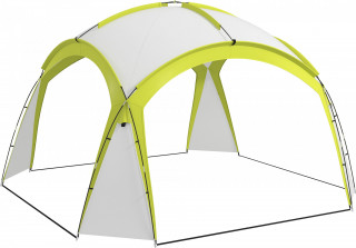 Kempovací party stan 3,5 x 3,5 x 2,22 m| zelený