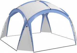 Kempovací party stan 3,5 x 3,5 x 2,22 m| světle modrý č.1