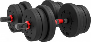 Sada činek 2 v 1 20 kg | černá č.1