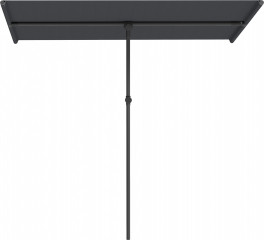 Otočný slunečník 150 x 205 x 120-215 cm | tmavě šedý č.1