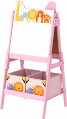 Dětský malířský stojan | růžový č.1