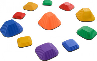 Balanční nášlapné kameny | barevné