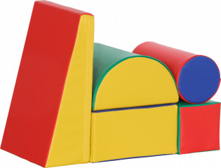 Měkké stavební kostky | barevné č.1