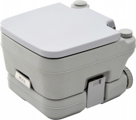 Skládací cestovní toaleta | šedá