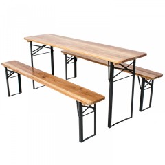 Pivný set 175 x 46 x 23 cm
