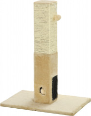 Škrabadlo pro kočky s jutovým provazem 79 cm | béžové č.1