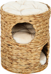 Škrabací věž pro kočky do 3,5 kg | světle hnědá č.1