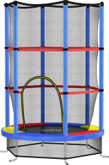 Dětská trampolína, průměr 140 cm | vícebarevná