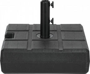 Nafukovací podstavec pro zahradní slunečník, 49 x 49 x 36,5 cm | černý č.1