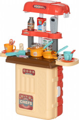 Dětská kuchyňka 3 v 1 48x26x64 cm | vícebarevná č.1