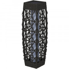 Ratanová solární lampa | šedá č.3