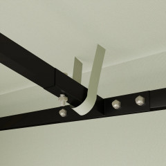 Náhradní střecha pro zahradní altán 3 x 3 m | světle šedá č.3