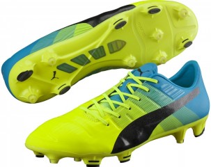 Kopačky Puma evoPOWER 1.3 FG 10352401 | Yellow | veľkosť 45 (US 11,5 / UK 10,5)