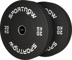 Sada 2 činek, 2 x 20 kg | černé