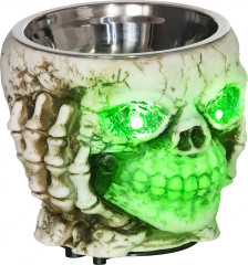 Halloweenská dekorace kostra | průměr 16 cm