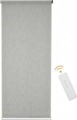 Elektrická termo roleta s dálkovým ovládáním 90x180 cm | šedá č.1