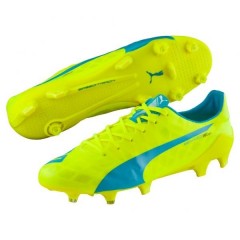 Kopačky Puma evoSpeed SL FG 10323505 | Yellow | veľkosť 44 (US 10,5 / UK 9,5) č.1