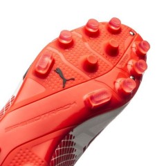 Kopačky Puma evoSpeed SL-S II AG 10380601 | White - black - red blast | veľkosť 45 (US 11,5 / UK 10,5) č.3