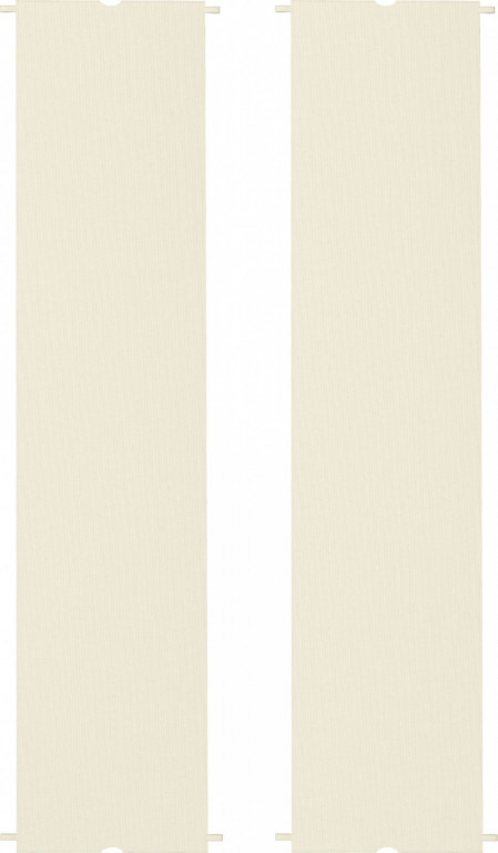 Kryt na pergolu, 488 x 122 cm | krémově bílý