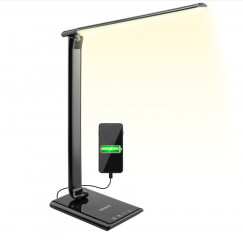 LED stolní lampa Cataleya | černá č.1