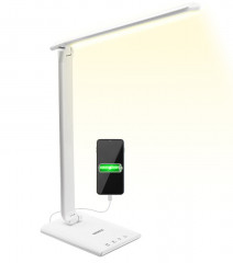 LED stolní lampa Cataleya | bílá