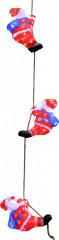 LED trio Santa Clausů č.1
