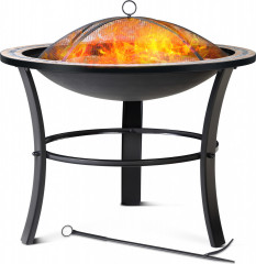 Kulatý mozaikový krb Fuego