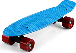 Retro skateboard | Modrá / Červená č.1