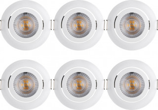 LED bodová světla Krog 6ks | bílá č.1